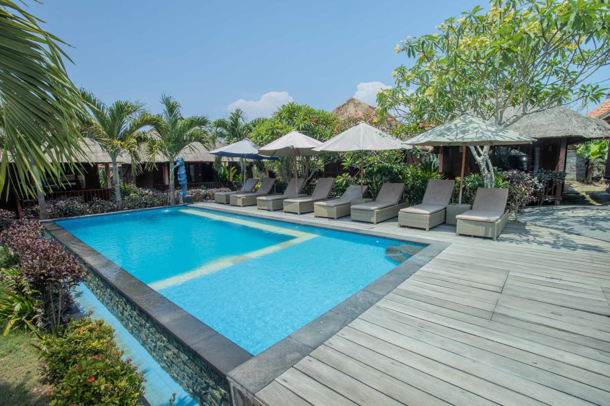 Lembongan Mantra Huts Hotel Eksteriør billede