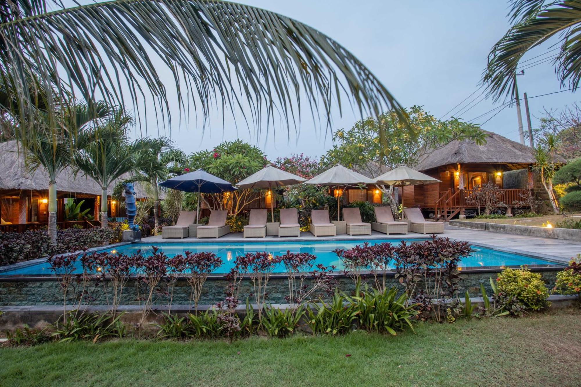 Lembongan Mantra Huts Hotel Eksteriør billede
