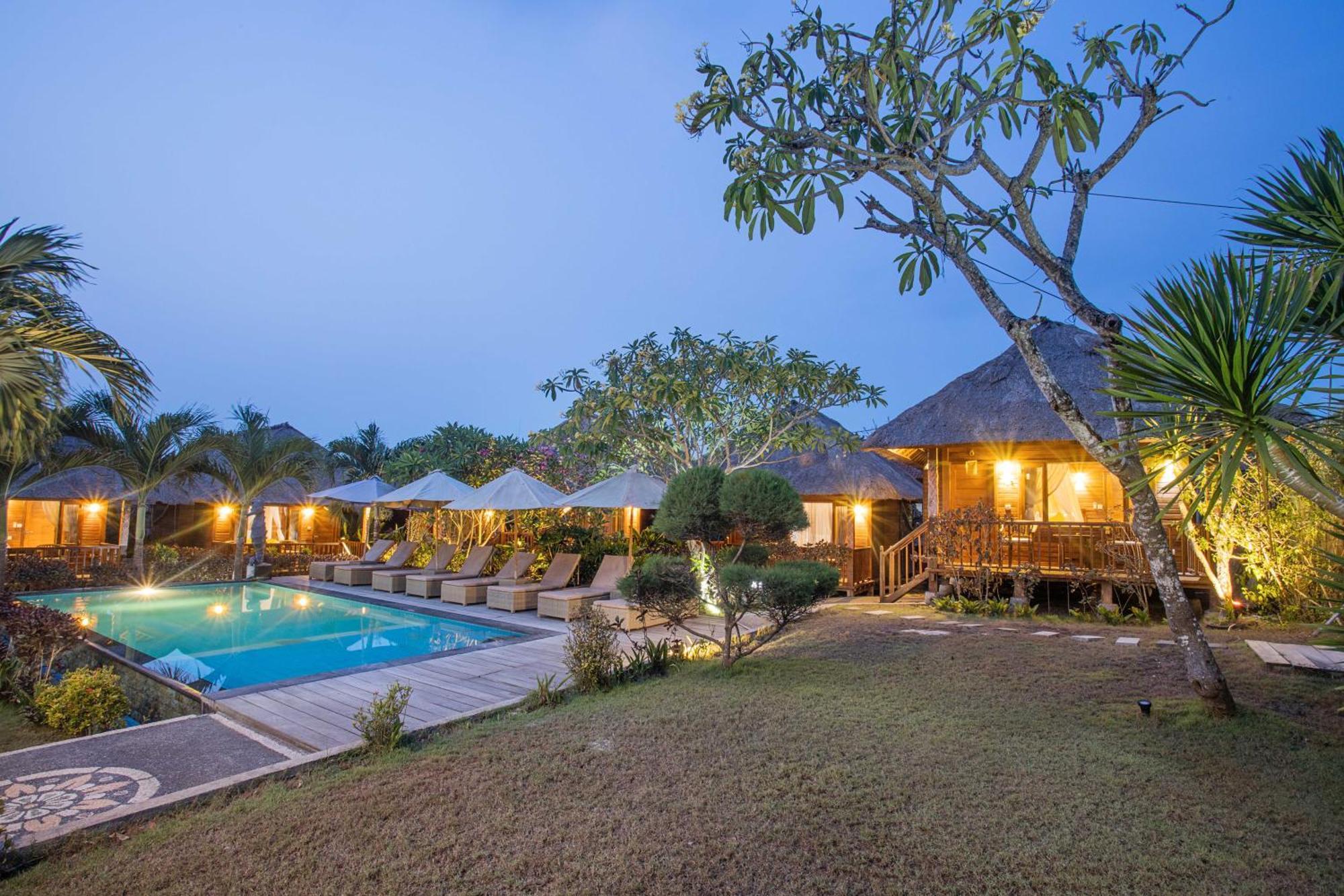 Lembongan Mantra Huts Hotel Eksteriør billede