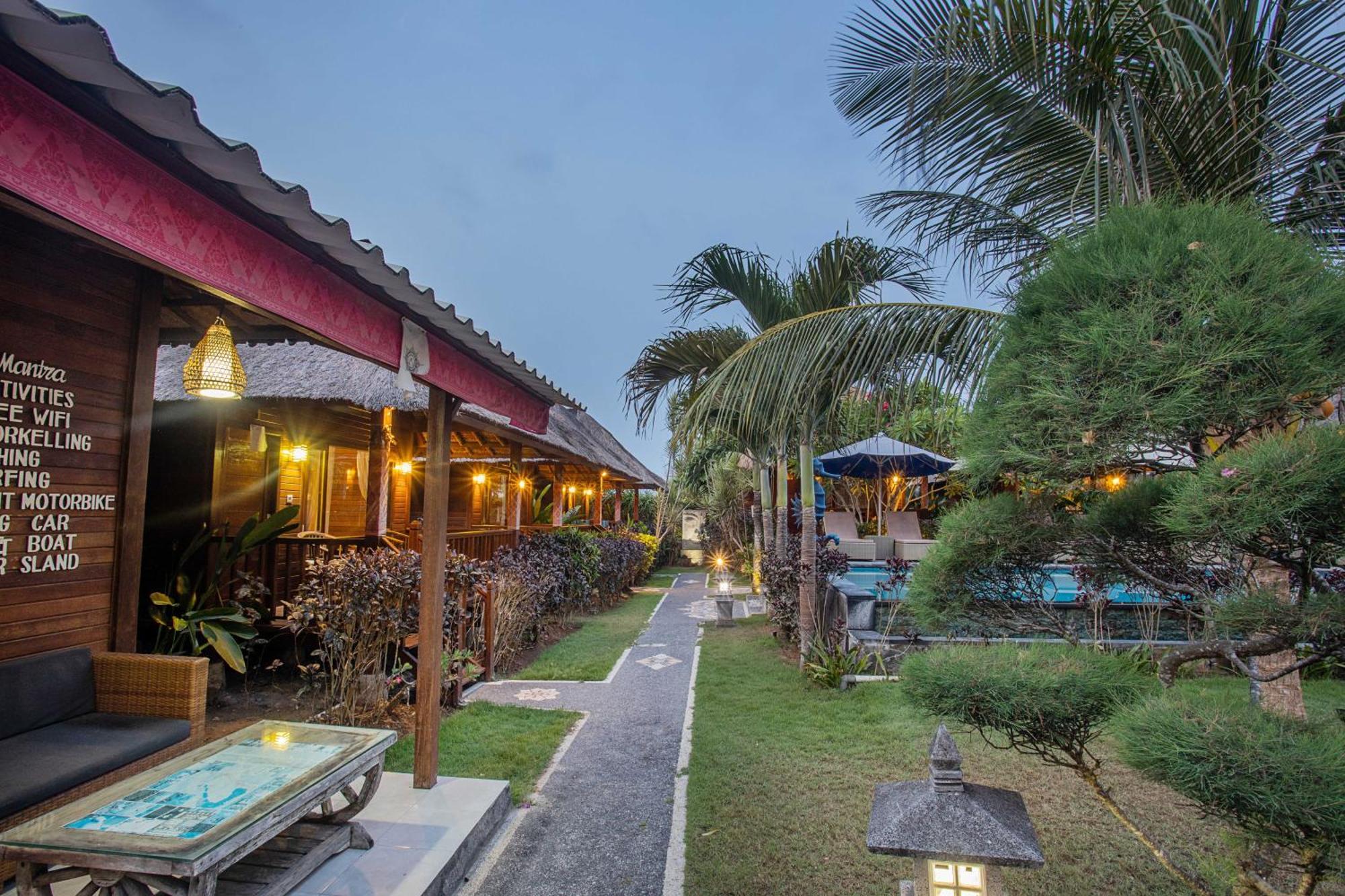Lembongan Mantra Huts Hotel Eksteriør billede
