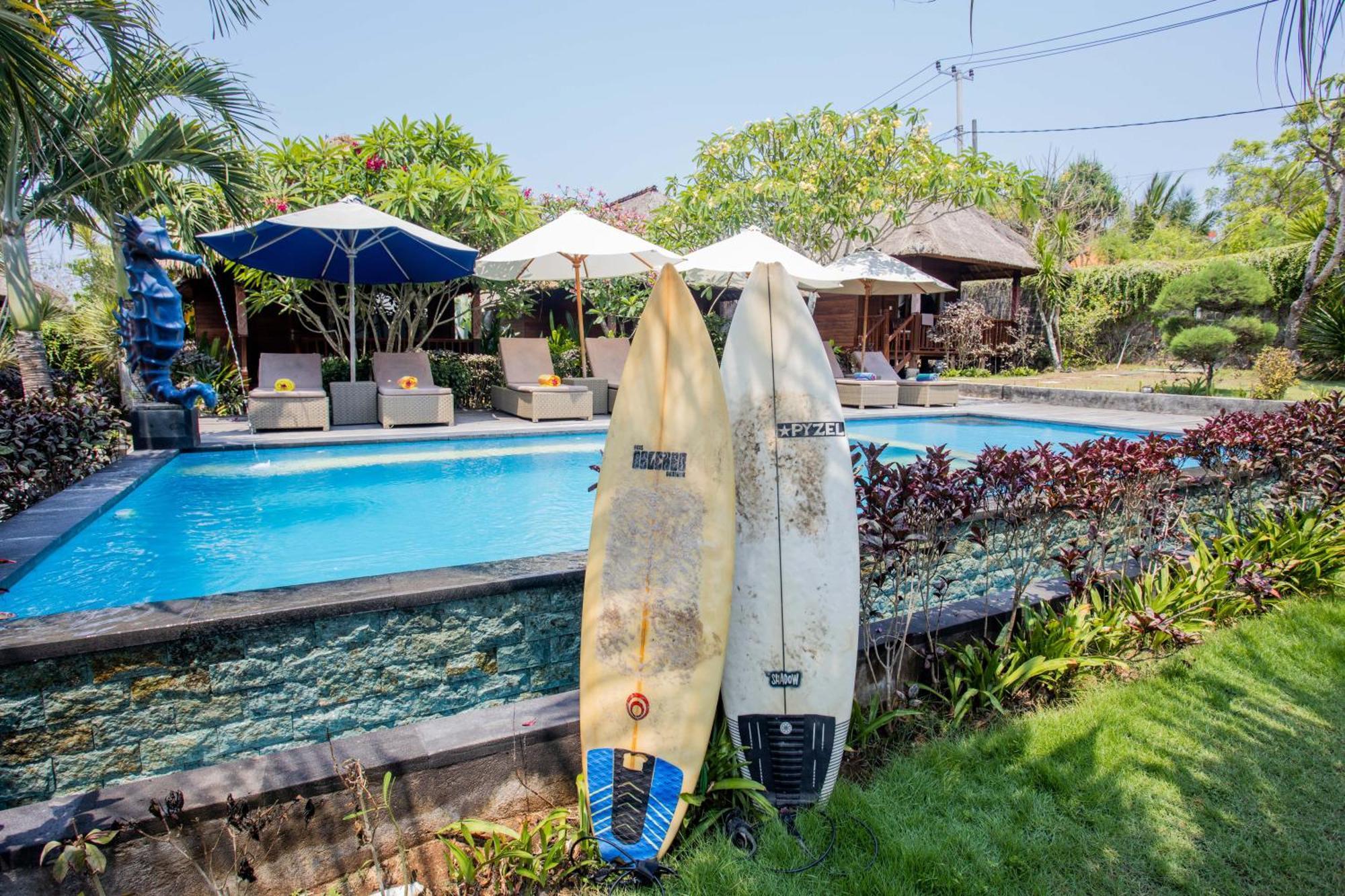 Lembongan Mantra Huts Hotel Eksteriør billede